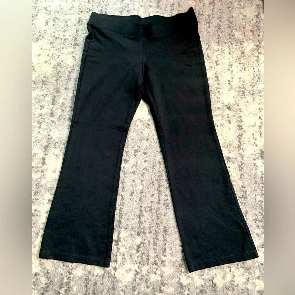 Black Bell Bottom Cabi Leggings